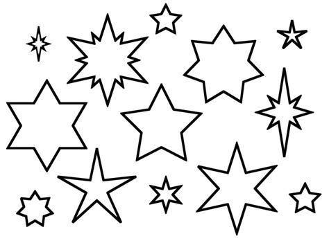 20 Stars Template To Print - Free Popular Templates Design