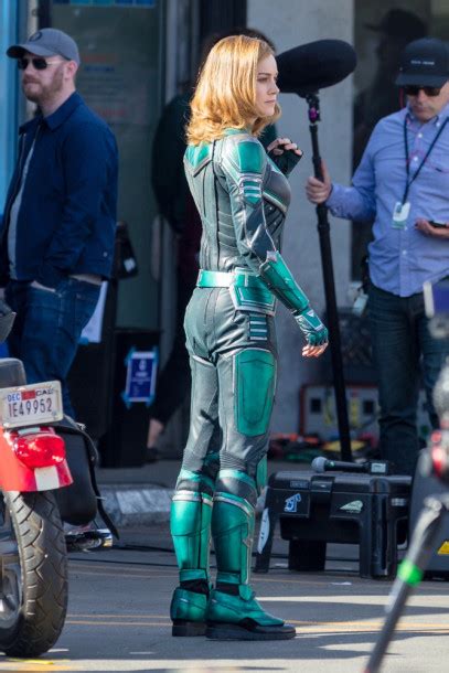 Brie Larson - Captain Marvel BTS - Marvel's Captain Marvel Photo (40976863) - Fanpop