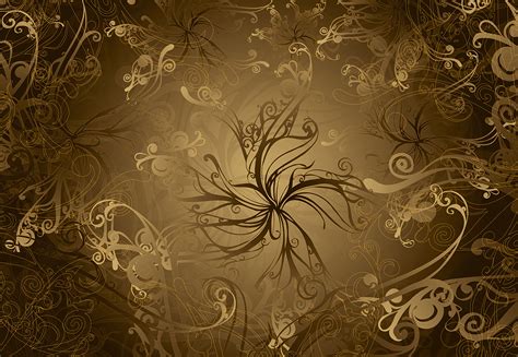 Gold Wall Mural 8-703 |Full Size Large Wall Murals |The Mural Store