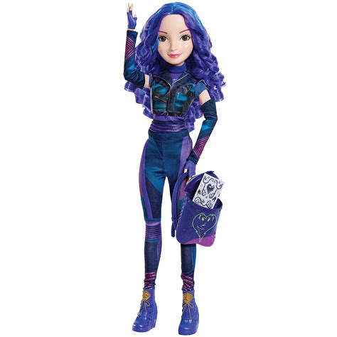 Disney Descendants Mal Doll,Inspired By Disney's Descendants 3, Fashion Doll For Girls ...