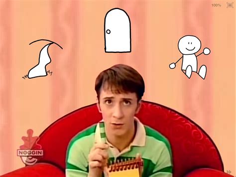 I’m so happy thinking time (Steve version) | Blue’s clues, Blues clues, Childhood memories