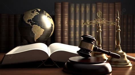 Legal Documents Of An Attorney For An International Client Background, International Law Picture ...