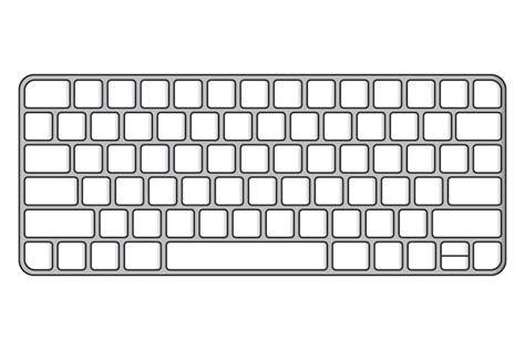 Free Vector | Keyboard Cartoon