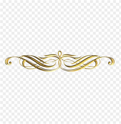 Gold Line Design PNG Image With Transparent Background png - Free PNG Images | Decorative lines ...