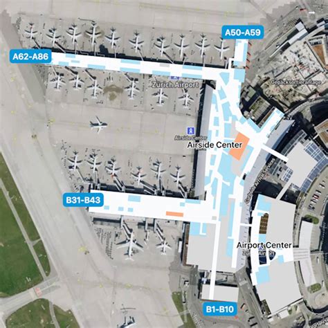 Zurich Airport Map: Guide to ZRH's Terminals