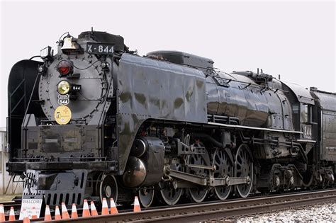 844 on its tour, the last steam loco bought by Union pacific | Steam trains photography, Steam ...