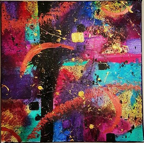 Neon abstract Painting by Terri Power - Fine Art America