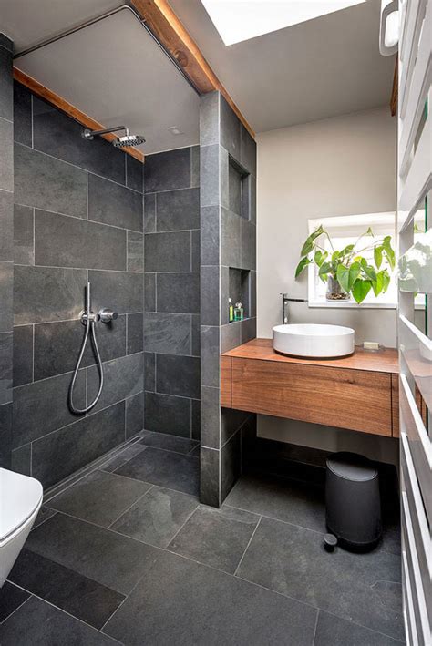 Bathroom Ideas Grey Slate Floor | Floor Roma