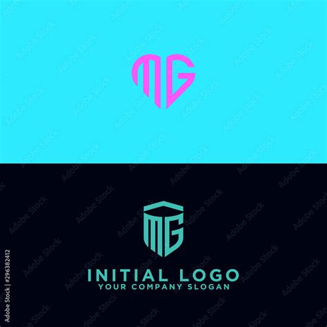 MG Logo Set modern graphic design, Inspirational logo design for all companies. -Vectors Stock ...