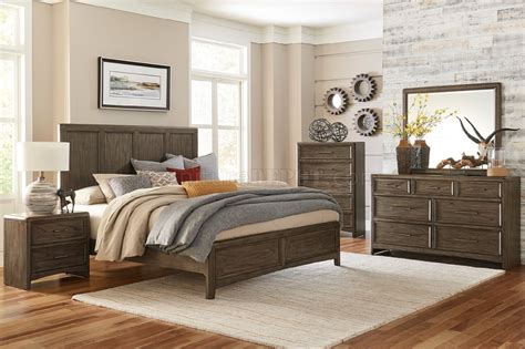 Seldovia 5Pc Bedroom Set 1619 in Brown Gray by Homelegance