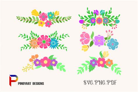 Free Flower Svg Cricut Vinyl 478 SVG PNG EPS DXF File