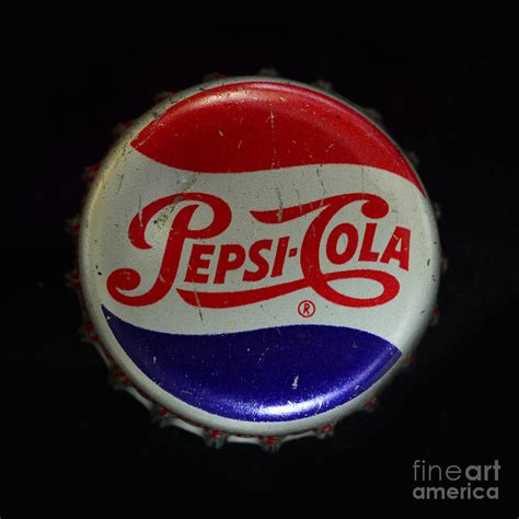 Vintage Pepsi Bottle Cap Photograph by Paul Ward - Pixels