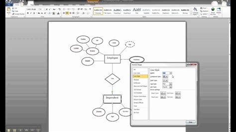 How To Make Erd Diagram In Word | ERModelExample.com