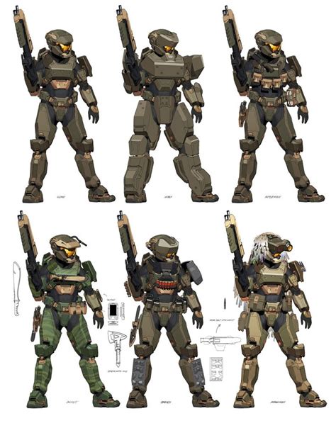 Core Armor Variations Art - Halo Infinite Art Gallery | Halo armor, Armor concept, Sci-fi armor