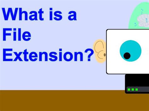 Introduction to File Types (File Extensions) | Teaching Resources