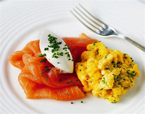 Smoked Salmon and Scrambled Eggs - Porter & Charles