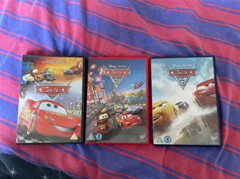 DISNEY PIXAR CARS DVD Bundle £7.00 - PicClick UK