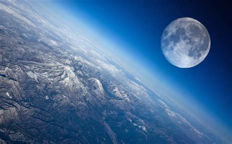 Earth, Planet, Moon, Mountain Wallpapers HD / Desktop and Mobile Backgrounds