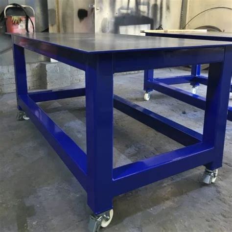 Industrial Work Tables at best price in Tirukalukundram by Jai Balaji Fabricators | ID: 17772857148