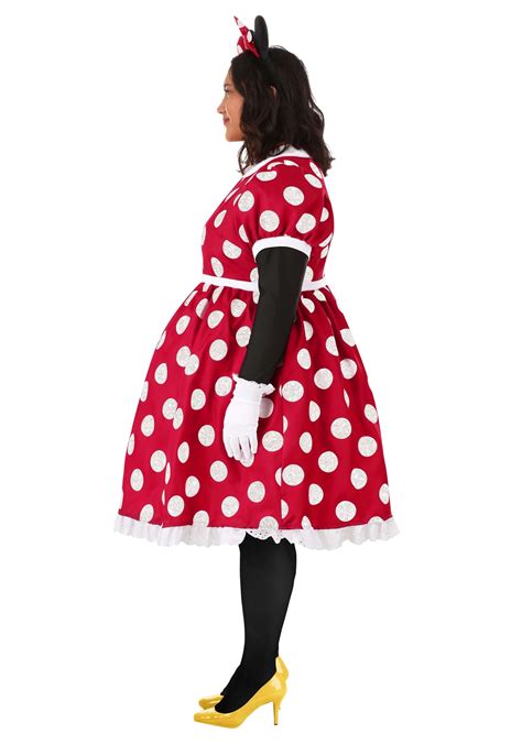 Disney Adult Plus Size Deluxe Minnie Mouse Costume