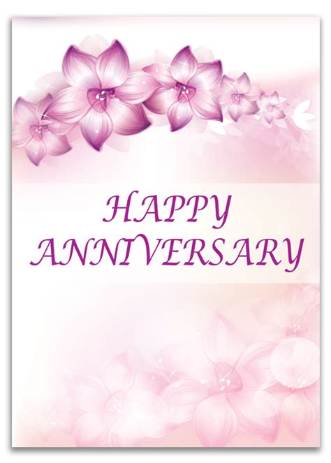 Happy Anniversary Card Template