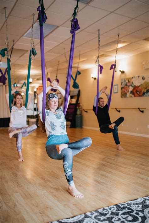 Aerial Yoga Classes in Harrisburg area | Strengthen, Stretch & Soar | Om My Yoga