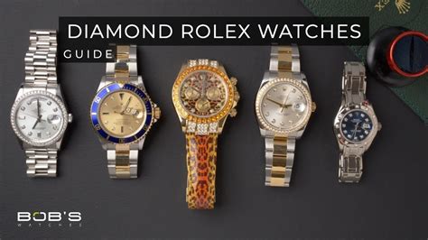 Rolex Diamond Watches