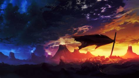 Dark Anime Scenery Wallpapers - Top Free Dark Anime Scenery Backgrounds - WallpaperAccess