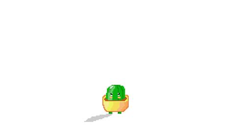 Pixilart - Cactus GIF by B-y-e-Paulie