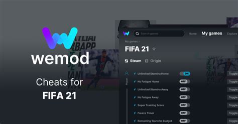 FIFA 21 Cheats & Trainers for PC | WeMod