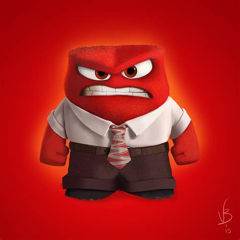 Inside Out - Anger Fanart :: Behance