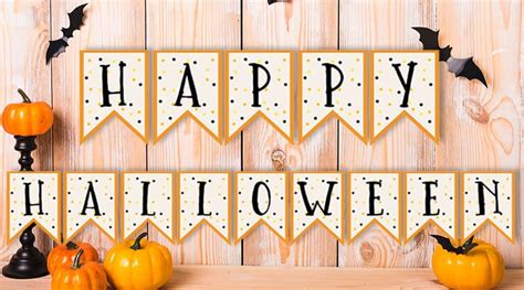 Halloween Banner Free Printable - FREE PRINTABLE TEMPLATES