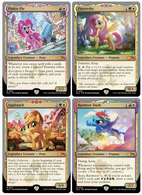 More Magic: The Gathering and My Little Pony Crossovers Revealed