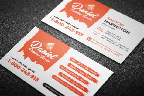 26+ Painter Business Card Designs & Templates - PSD, AI, InDesign | Free & Premium Templates