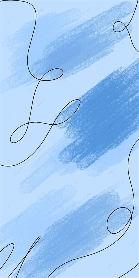 Calm And Peaceful Blue Abstract Drawing With Lines Line Background, Geometric Background ...