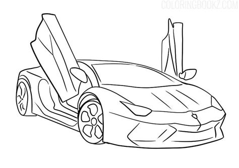 Lamborghini Aventador Colouring Page | Lamborghini aventador, Coloring pages, Cars coloring pages