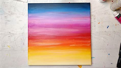 Acrylic Paintings Of Sunsets