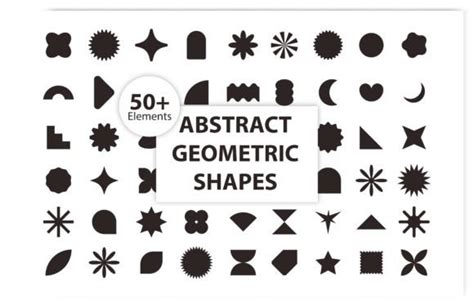 Abstract Geometric Shapes Graphic by endiarrai · Creative Fabrica