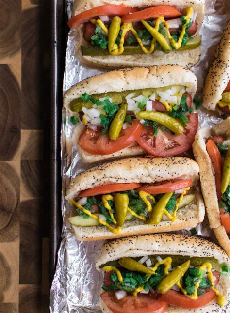 Chicago Style Hot Dogs | Carolyn's Cooking