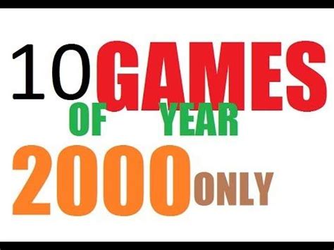 Top 10 Best Pc Games of Year 2000 | Best pc games, Best pc, Gaming pc