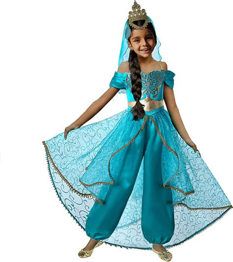 Disney Princess Jasmine Halloween Costumes For Girls