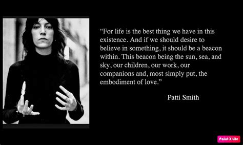 46 Inspirational Patti Smith Quotes - NSF News and Magazine