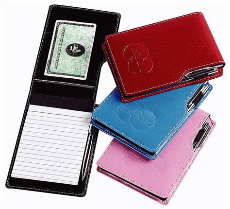 Leather Pocket Notepad, Custom Pocket Notepads