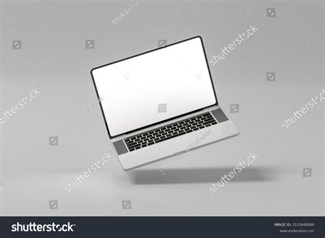 Laptop Mockup Isolated On White Background Stock Illustration 2152648069 | Shutterstock