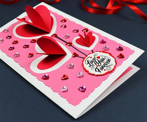 DIY Pop Up Hearts Valentine's Day Card : 7 Steps (with Pictures) - Instructables