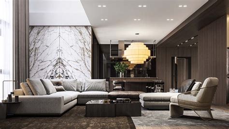 Modern and Luxurious Living Room Interior Design Ideas