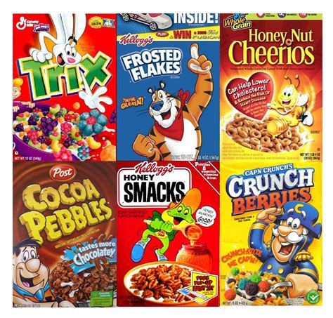 Printable Pictures Of Cereal Boxes - Design A Vector Themed Cereal Box - Cereal Box Template ...