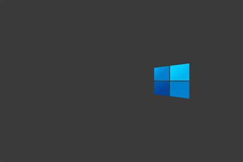 Windows 10 Dark Logo Minimal Wallpaper, HD Minimalist 4K Wallpapers, Images, Photos and Background