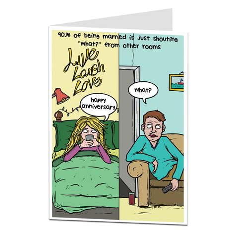 Funny Wedding Anniversary Card | eBay