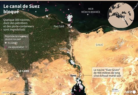 Suez Canal Blockage 2024 Map - Maxie Jessica